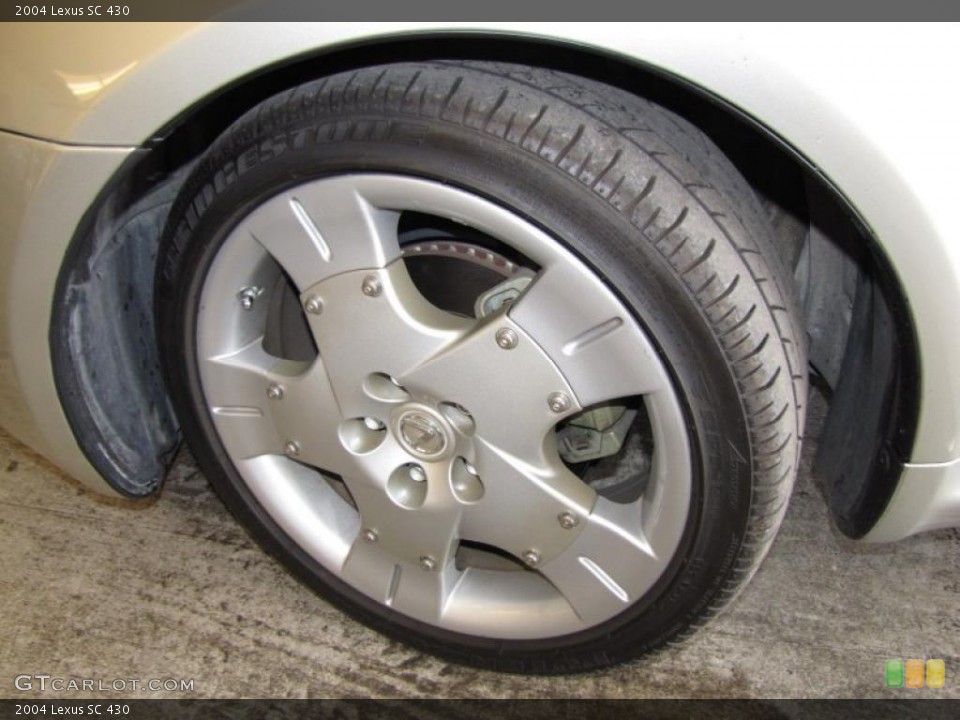 2004 Lexus SC 430 Wheel and Tire Photo #44530444