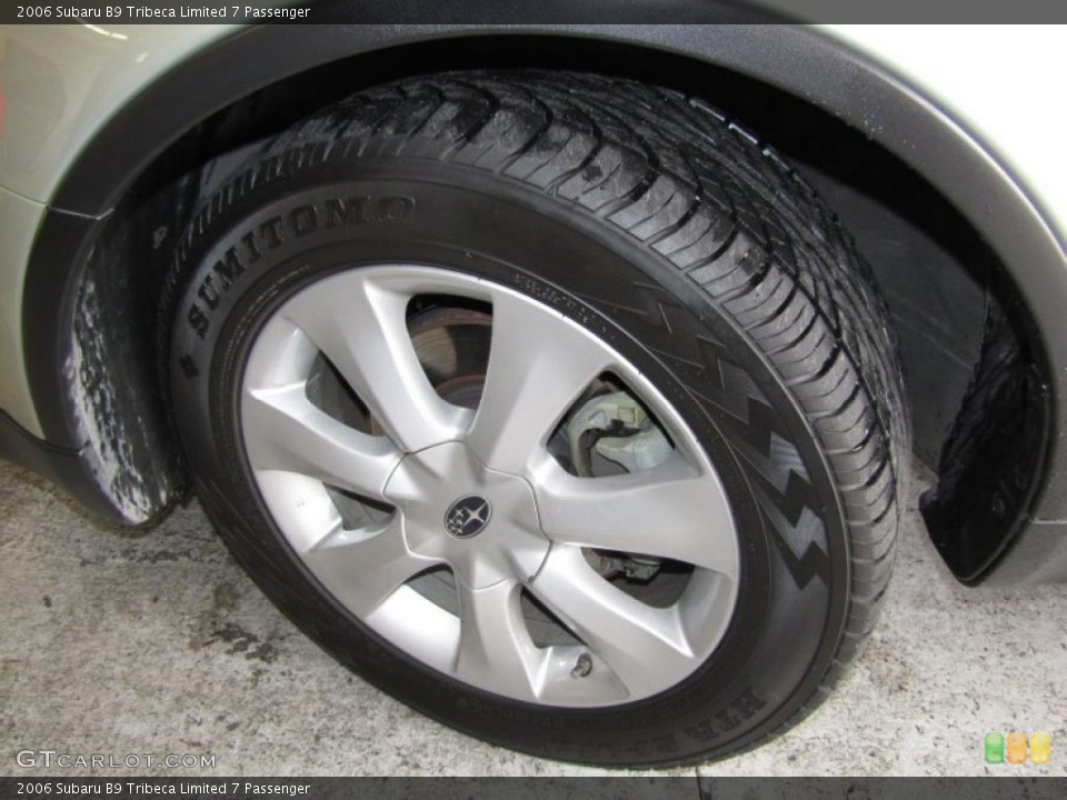 2006 Subaru B9 Tribeca Limited 7 Passenger Wheel and Tire Photo #44531396