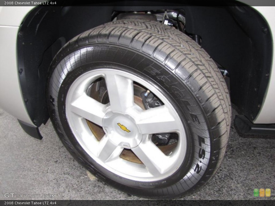2008 Chevrolet Tahoe LTZ 4x4 Wheel and Tire Photo #44542646