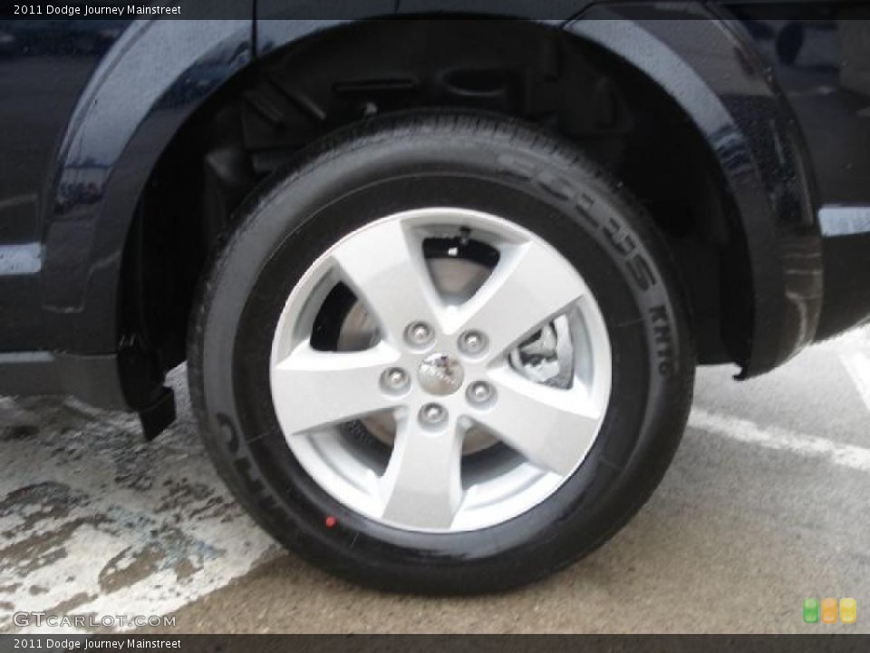 2011 Dodge Journey Mainstreet Wheel and Tire Photo #44546362