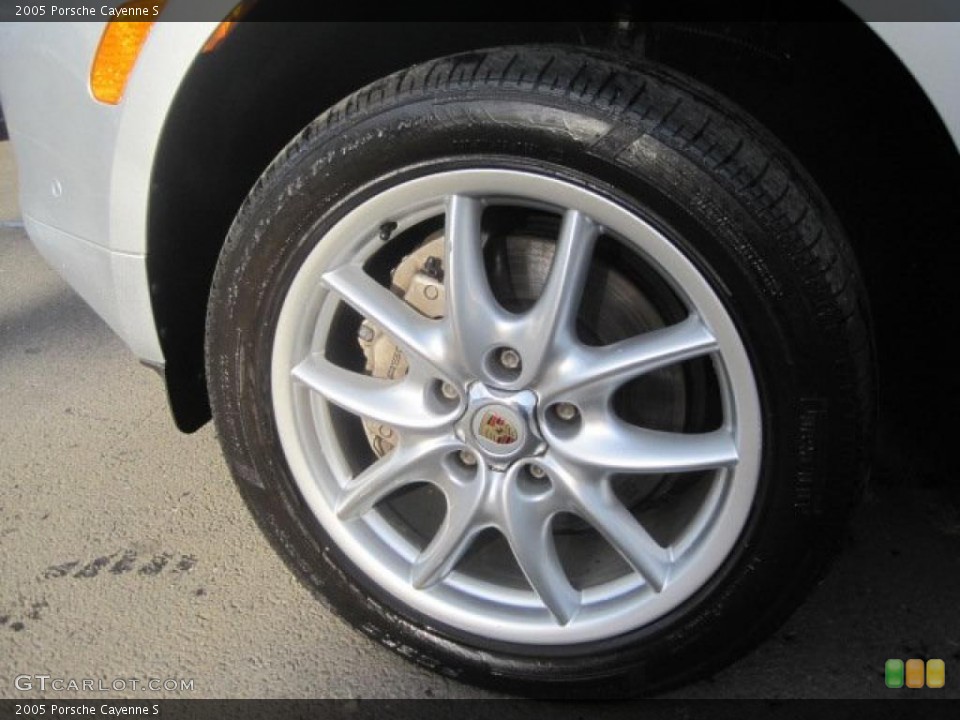 2005 Porsche Cayenne S Wheel and Tire Photo #44553713