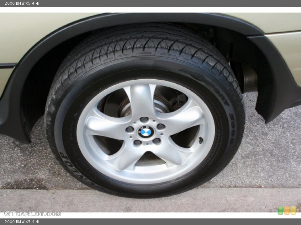 2000 BMW X5 4.4i Wheel and Tire Photo #44554005