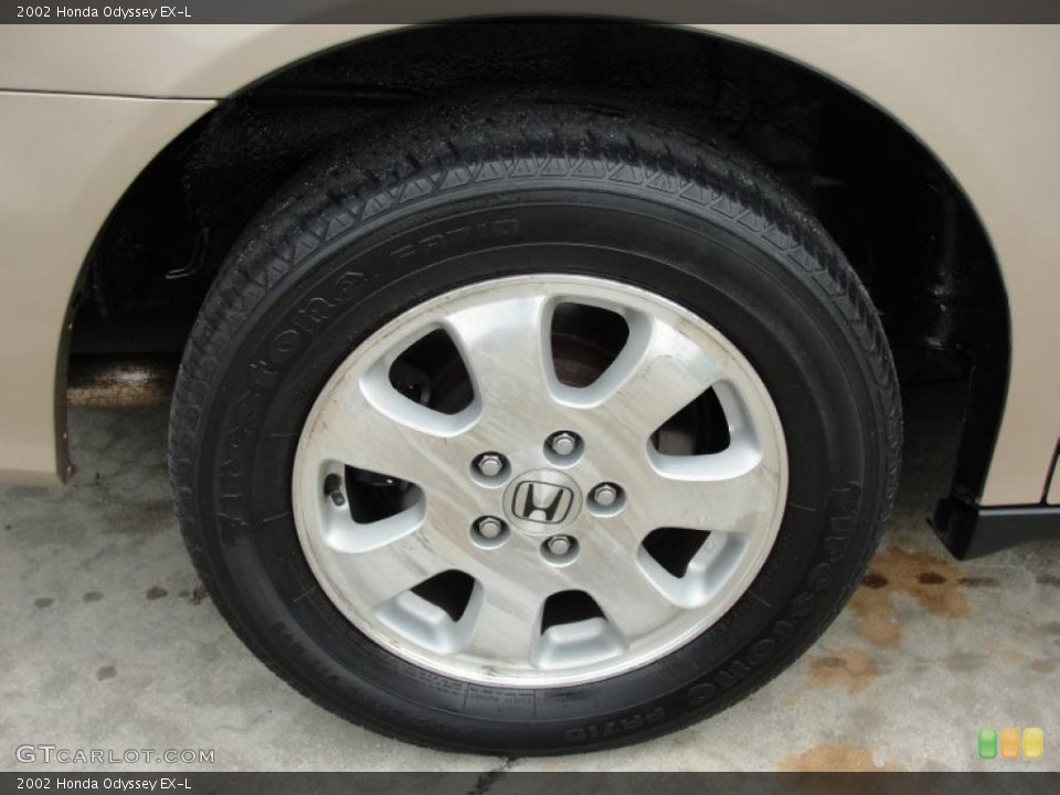2002 Honda Odyssey EX-L Wheel and Tire Photo #44565413