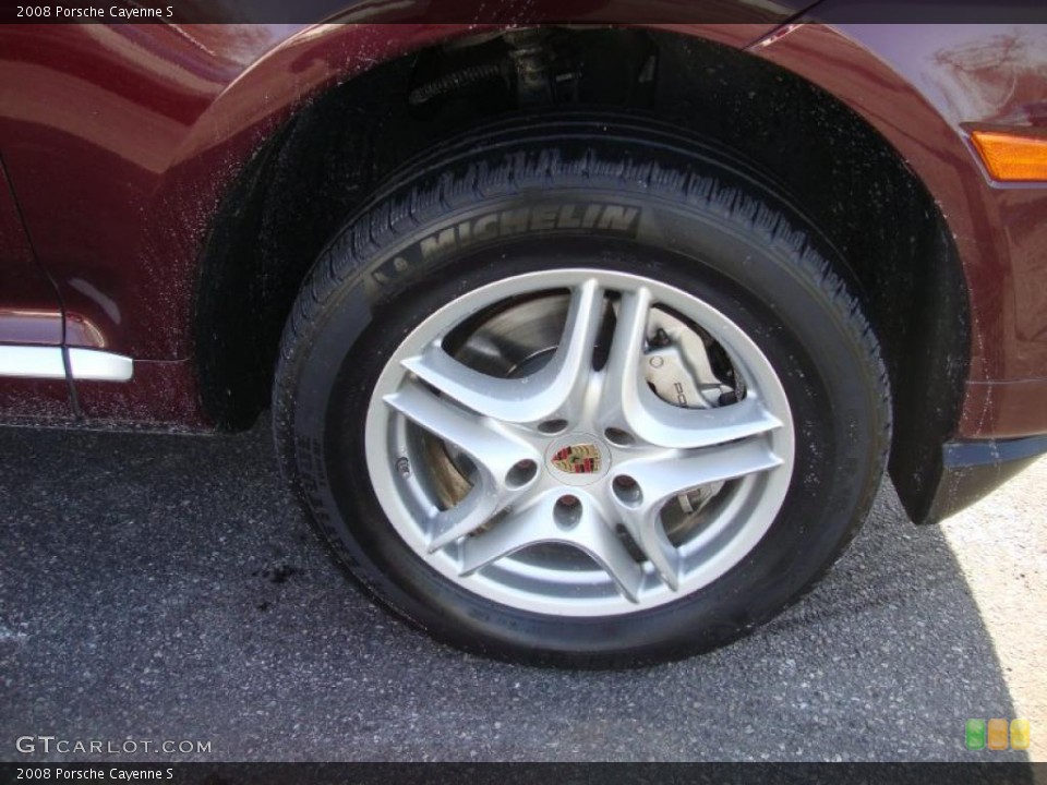 2008 Porsche Cayenne S Wheel and Tire Photo #44566261