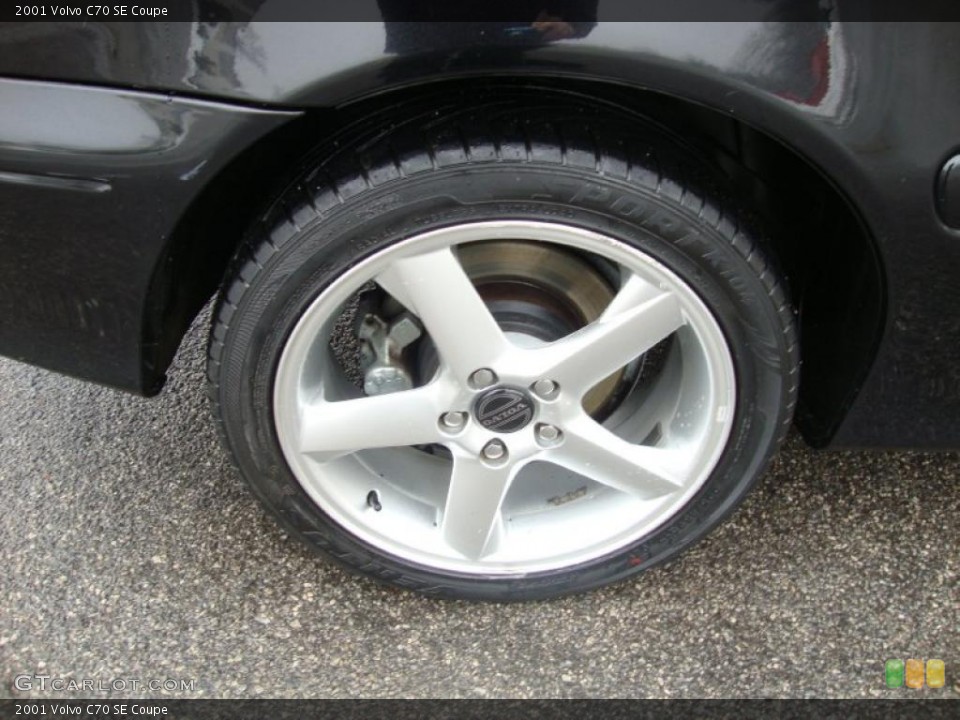 2001 Volvo C70 SE Coupe Wheel and Tire Photo #44569901
