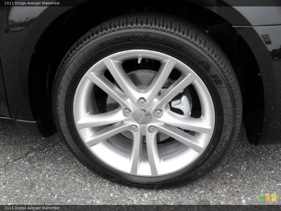 2011 Dodge Avenger Mainstreet Wheel and Tire Photo #44569941