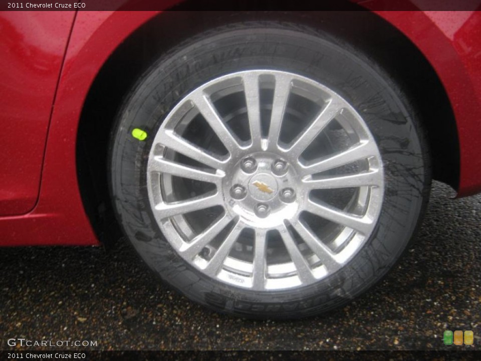 2011 Chevrolet Cruze ECO Wheel and Tire Photo #44585401