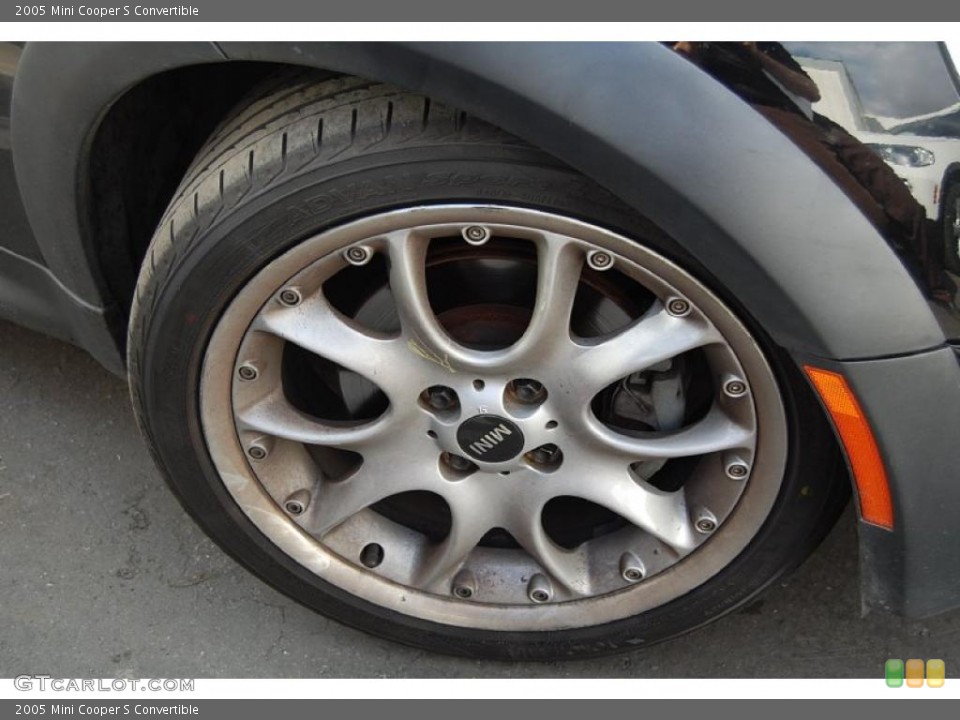 2005 Mini Cooper S Convertible Wheel and Tire Photo #44586150