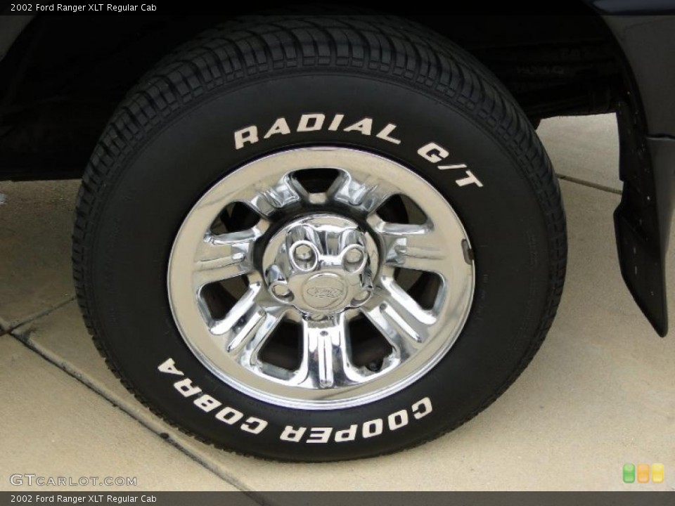 2002 Ford Ranger XLT Regular Cab Wheel and Tire Photo #44587866
