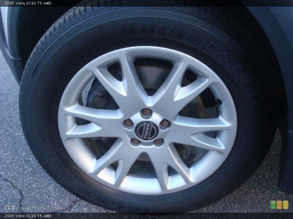 2005 Volvo XC90 T6 AWD Wheel and Tire Photo #44591143