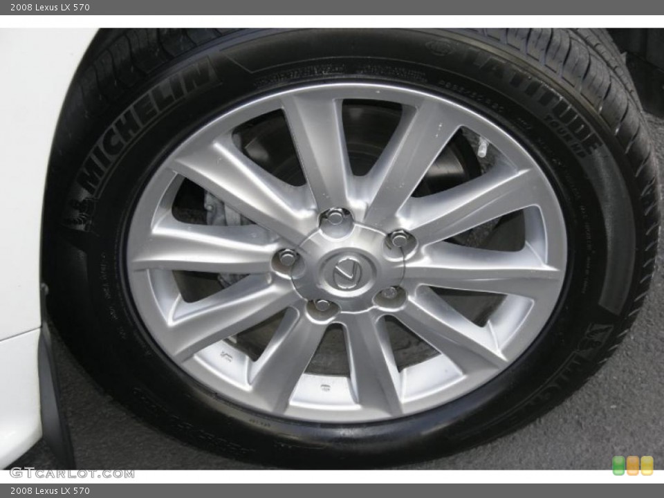 2008 Lexus LX 570 Wheel and Tire Photo #44607639