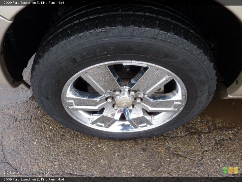 2009 Ford Expedition EL King Ranch 4x4 Wheel and Tire Photo #44615254