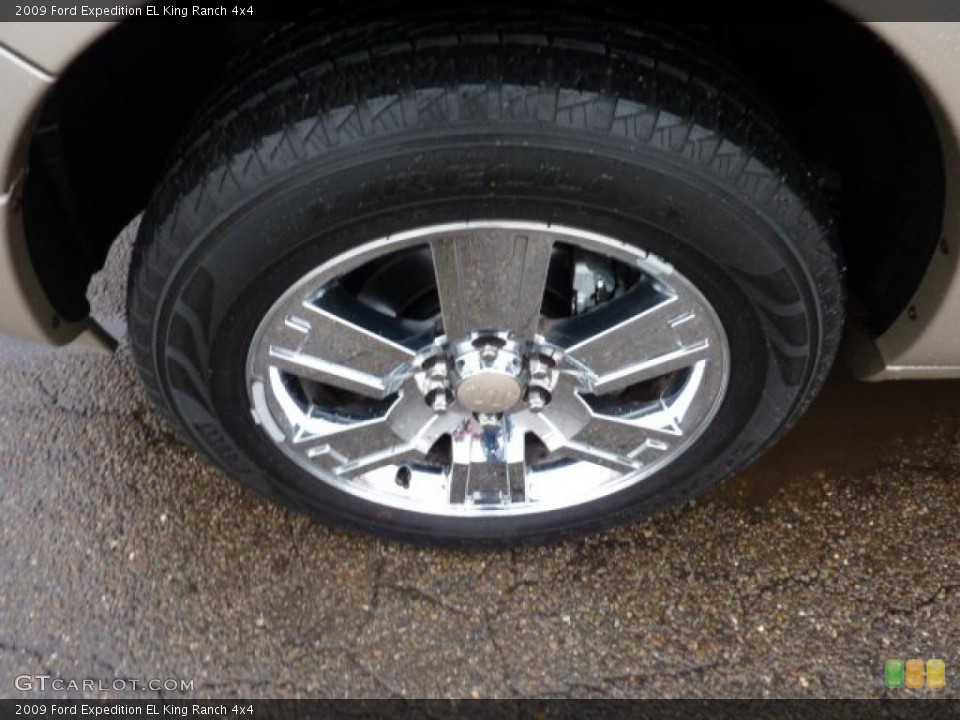 2009 Ford Expedition EL King Ranch 4x4 Wheel and Tire Photo #44615579