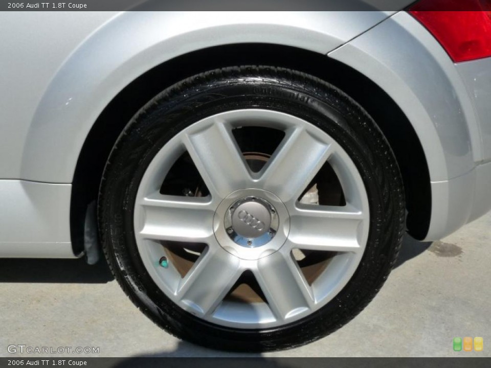 2006 Audi TT 1.8T Coupe Wheel and Tire Photo #44618123