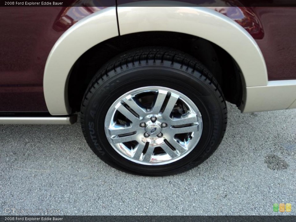 2008 Ford Explorer Eddie Bauer Wheel and Tire Photo #44629834