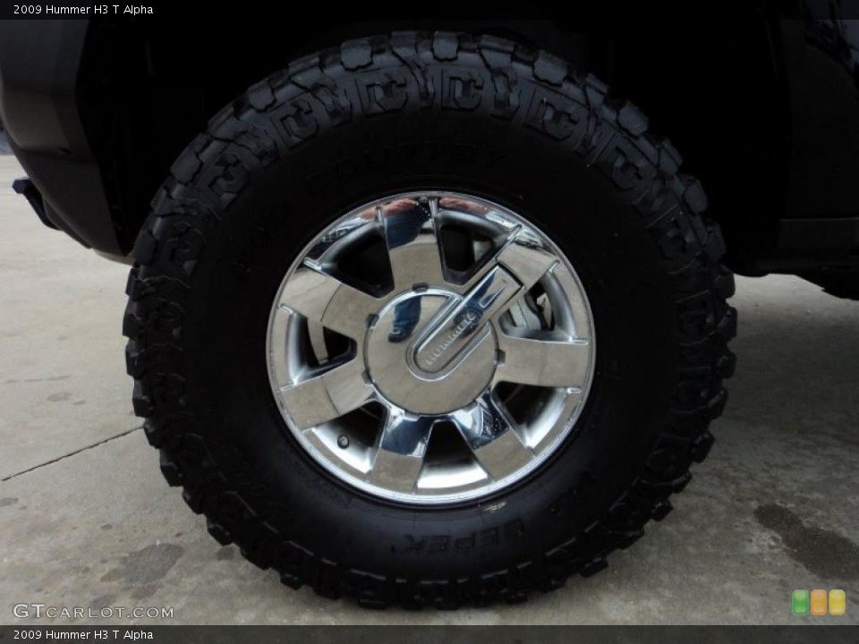 2009 Hummer H3 T Alpha Wheel and Tire Photo #44632450
