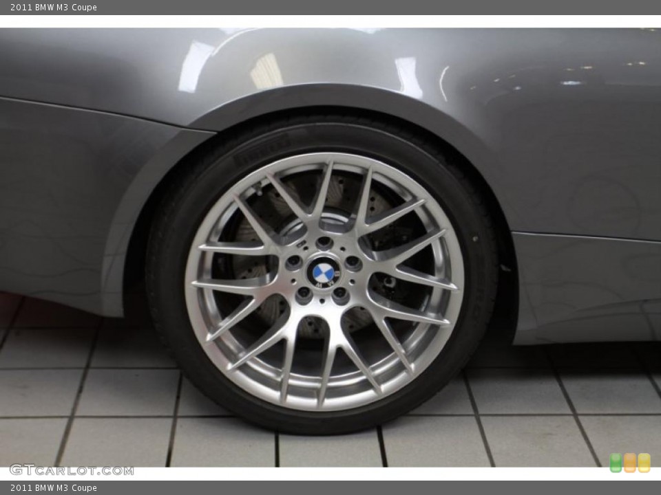 2011 BMW M3 Coupe Wheel and Tire Photo #44639066