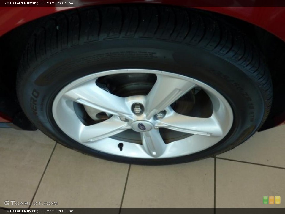 2010 Ford Mustang GT Premium Coupe Wheel and Tire Photo #44640498