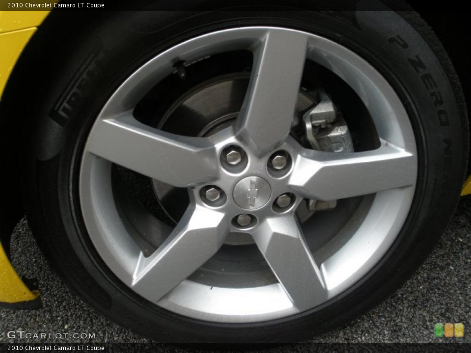 2010 Chevrolet Camaro LT Coupe Wheel and Tire Photo #44641186