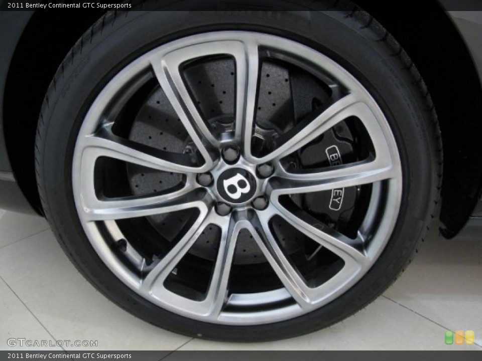 2011 Bentley Continental GTC Supersports Wheel and Tire Photo #44654899