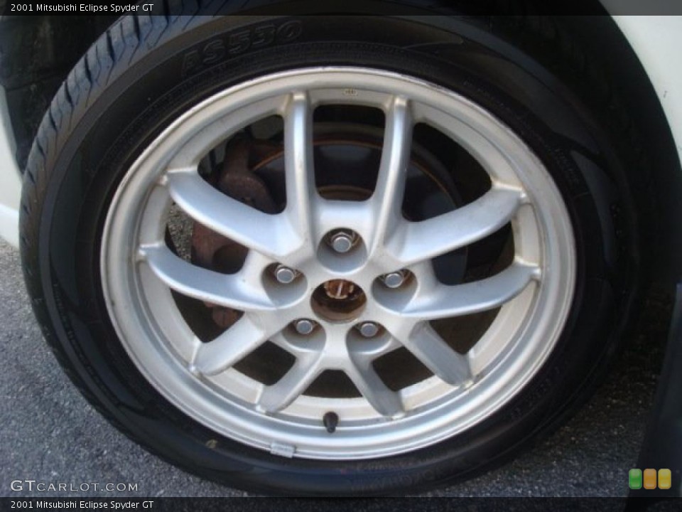 2001 Mitsubishi Eclipse Spyder GT Wheel and Tire Photo #44659407