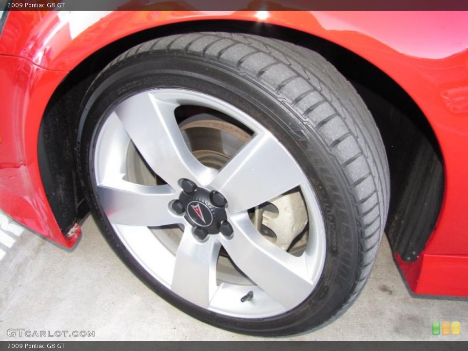 2009 Pontiac G8 GT Wheel and Tire Photo #44660247