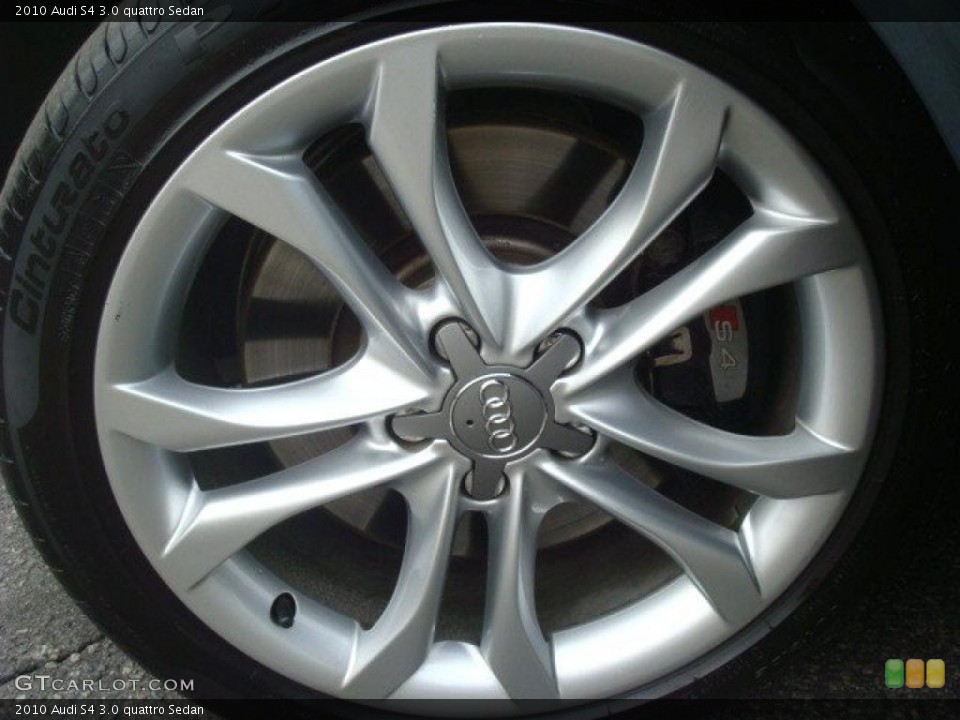 2010 Audi S4 3.0 quattro Sedan Wheel and Tire Photo #44667307