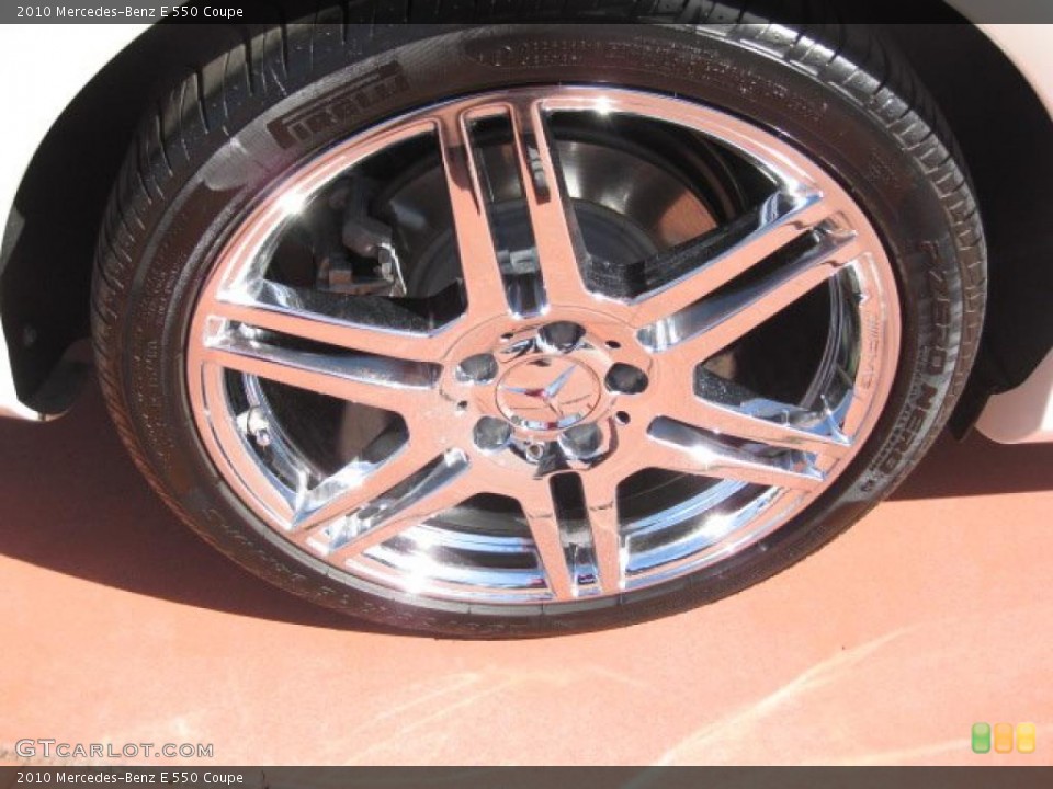 2010 Mercedes-Benz E 550 Coupe Wheel and Tire Photo #44676897