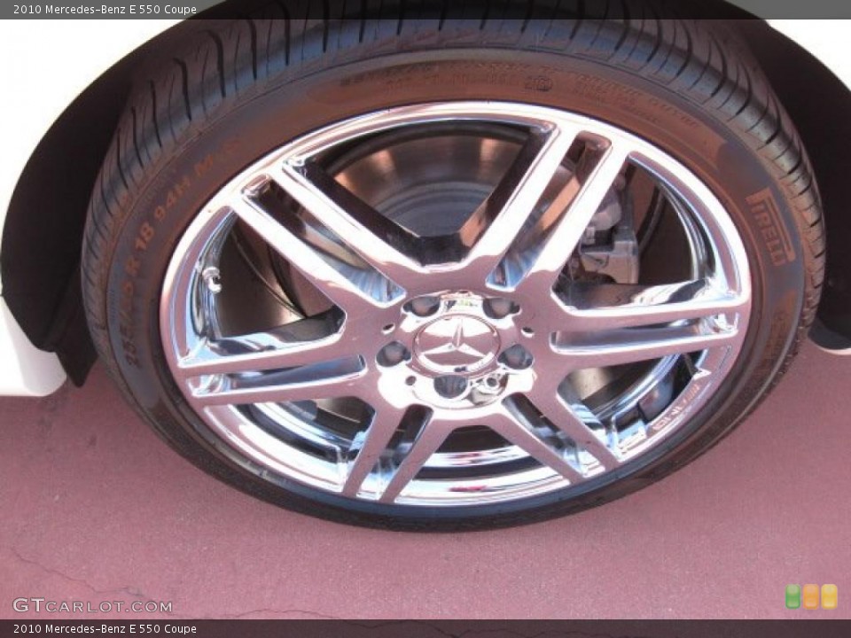 2010 Mercedes-Benz E 550 Coupe Wheel and Tire Photo #44676930