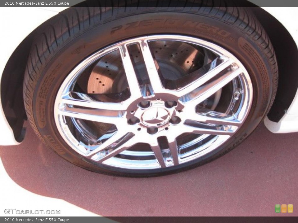 2010 Mercedes-Benz E 550 Coupe Wheel and Tire Photo #44676946