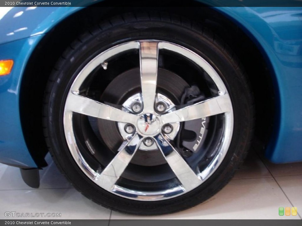 2010 Chevrolet Corvette Convertible Wheel and Tire Photo #44677732