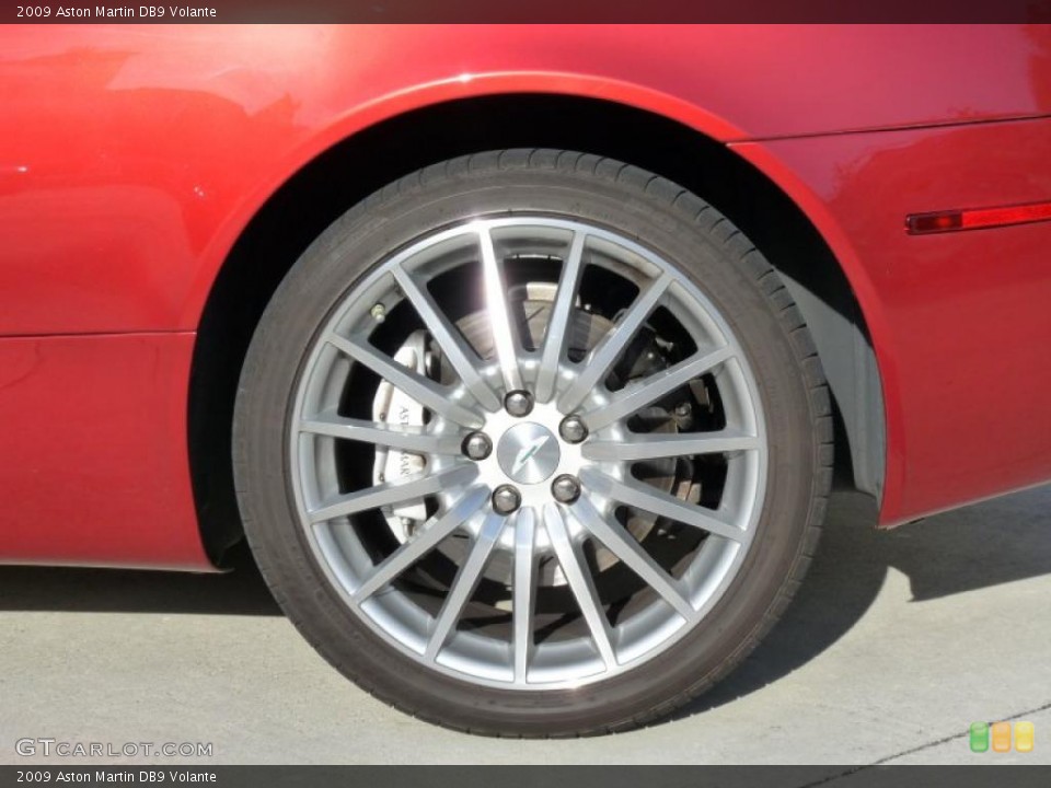 2009 Aston Martin DB9 Volante Wheel and Tire Photo #44681199