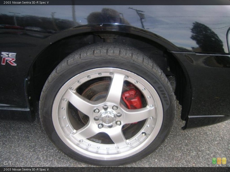 2003 Nissan Sentra Custom Wheel and Tire Photo #44684239