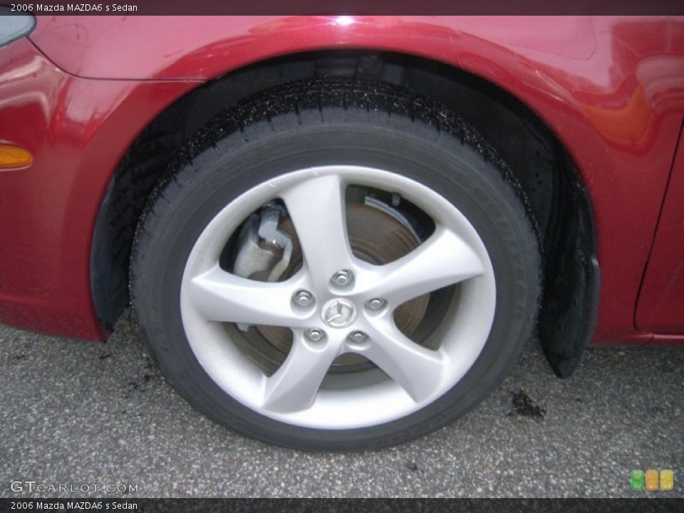 2006 Mazda MAZDA6 s Sedan Wheel and Tire Photo #44684727
