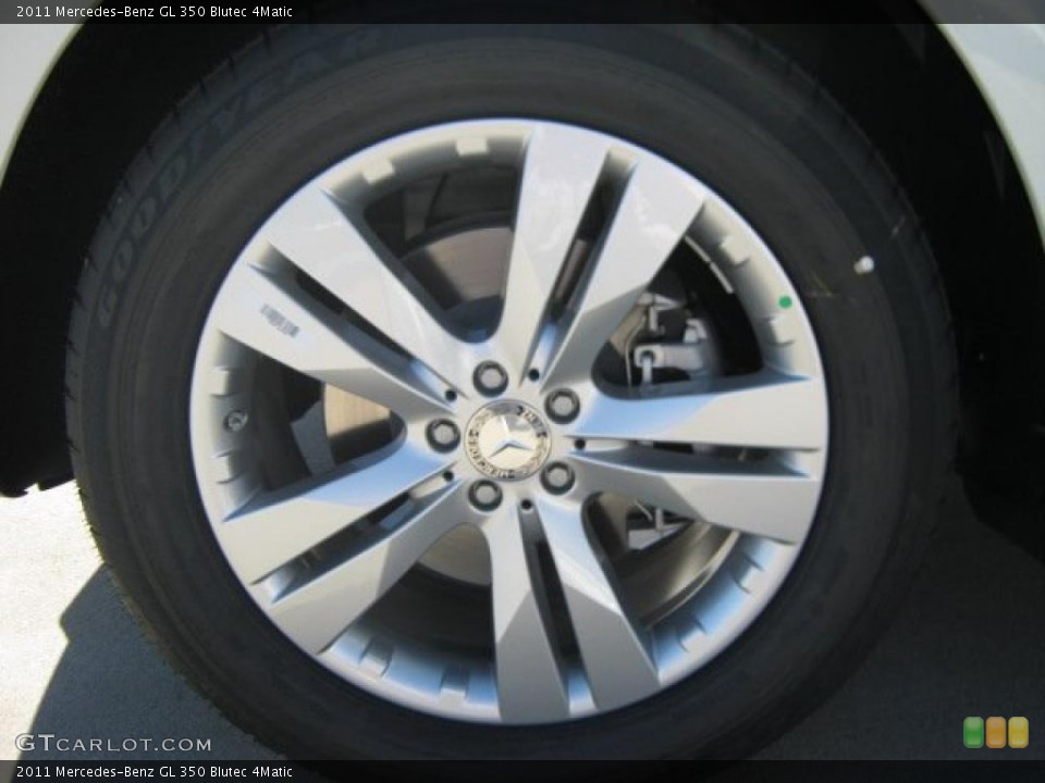 2011 Mercedes-Benz GL 350 Blutec 4Matic Wheel and Tire Photo #44691685