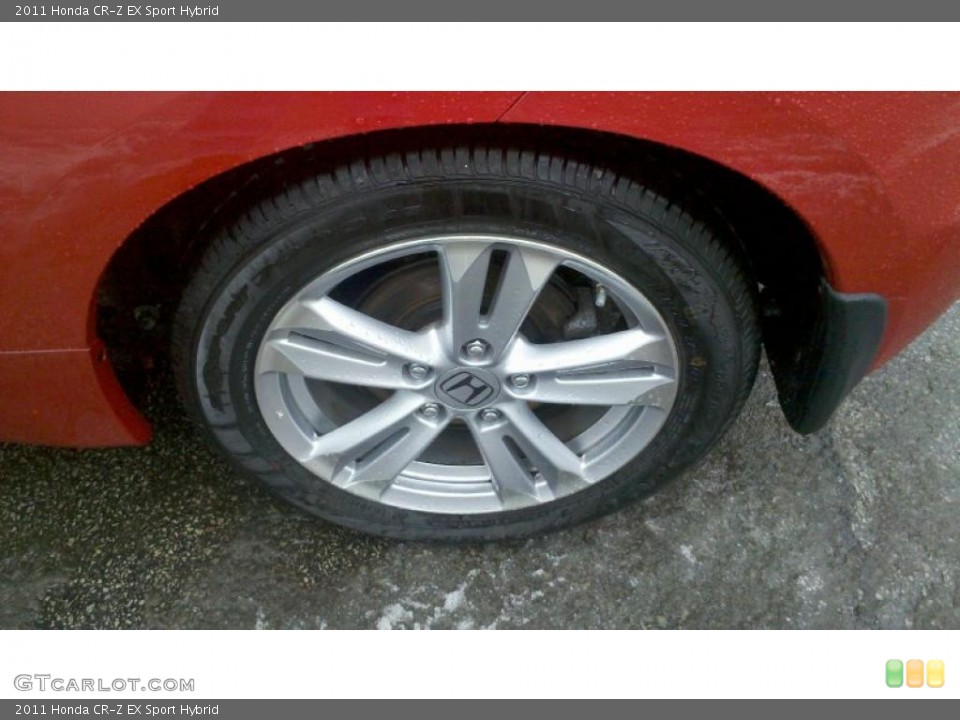 2011 Honda CR-Z EX Sport Hybrid Wheel and Tire Photo #44692709