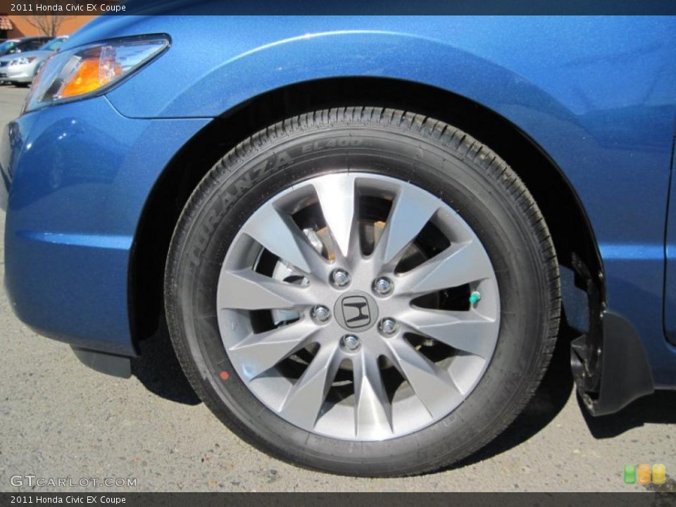 2011 Honda Civic EX Coupe Wheel and Tire Photo #44693518