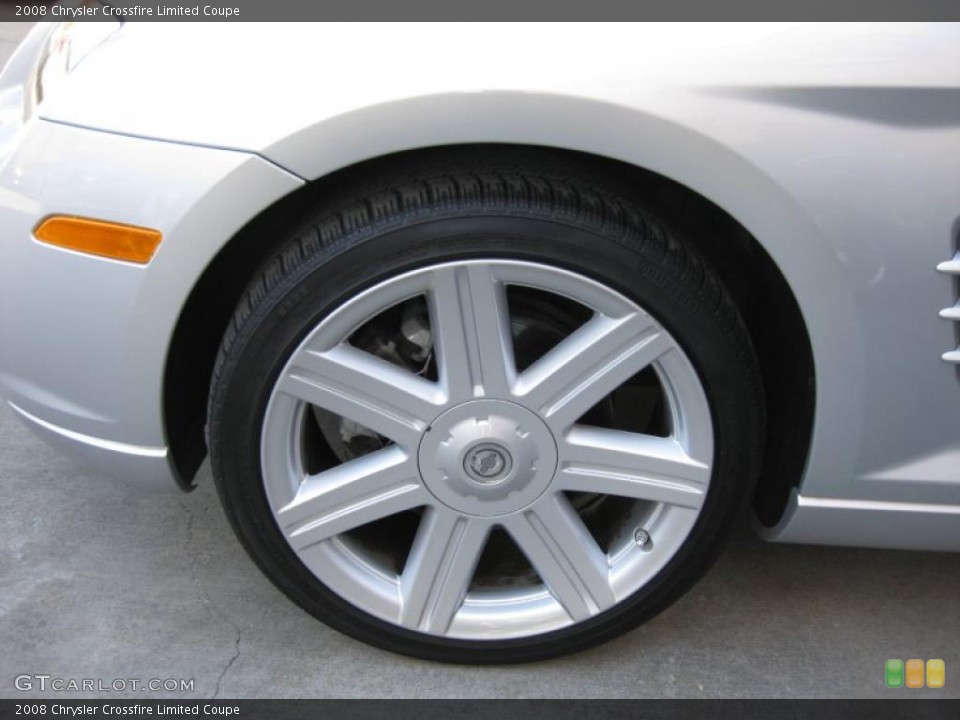 2008 Chrysler Crossfire Limited Coupe Wheel and Tire Photo #44693941