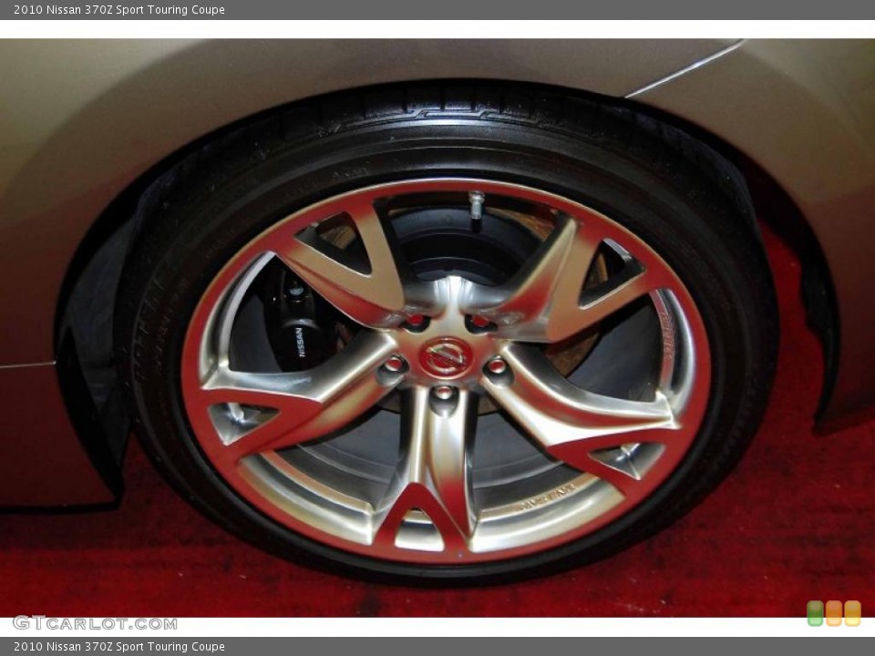2010 Nissan 370Z Sport Touring Coupe Wheel and Tire Photo #44696593