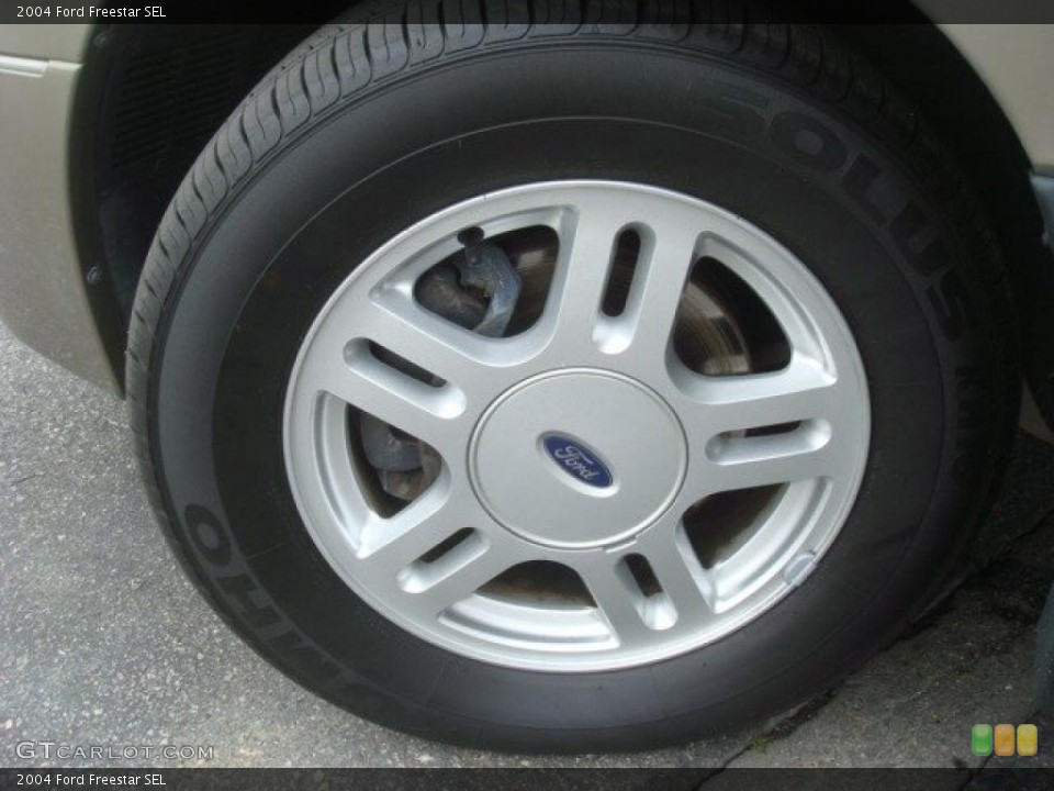 2004 Ford Freestar SEL Wheel and Tire Photo #44698789