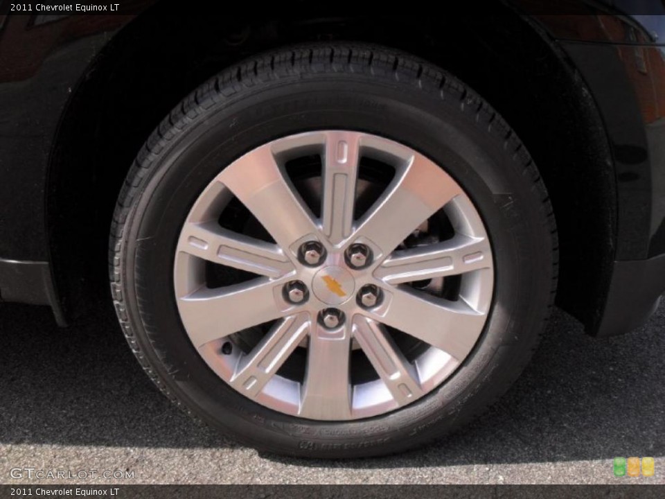 2011 Chevrolet Equinox LT Wheel and Tire Photo #44701419