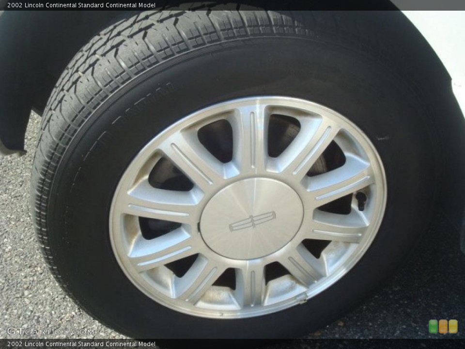 2002 Lincoln Continental  Wheel and Tire Photo #44706690