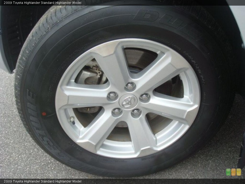 2009 Toyota Highlander  Wheel and Tire Photo #44706902