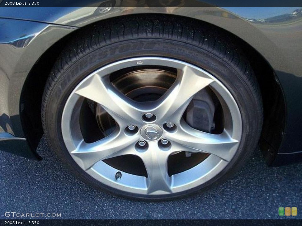 2008 Lexus IS 350 Wheel and Tire Photo #44710591