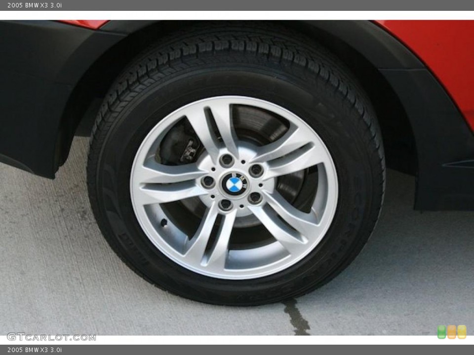 2005 BMW X3 3.0i Wheel and Tire Photo #44714731