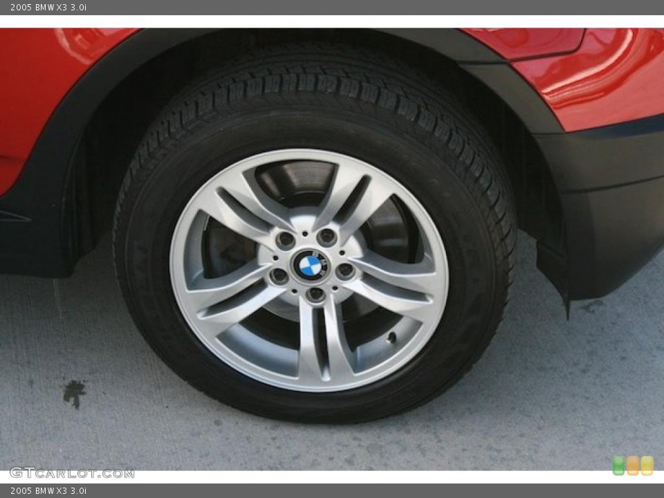 2005 BMW X3 3.0i Wheel and Tire Photo #44714747