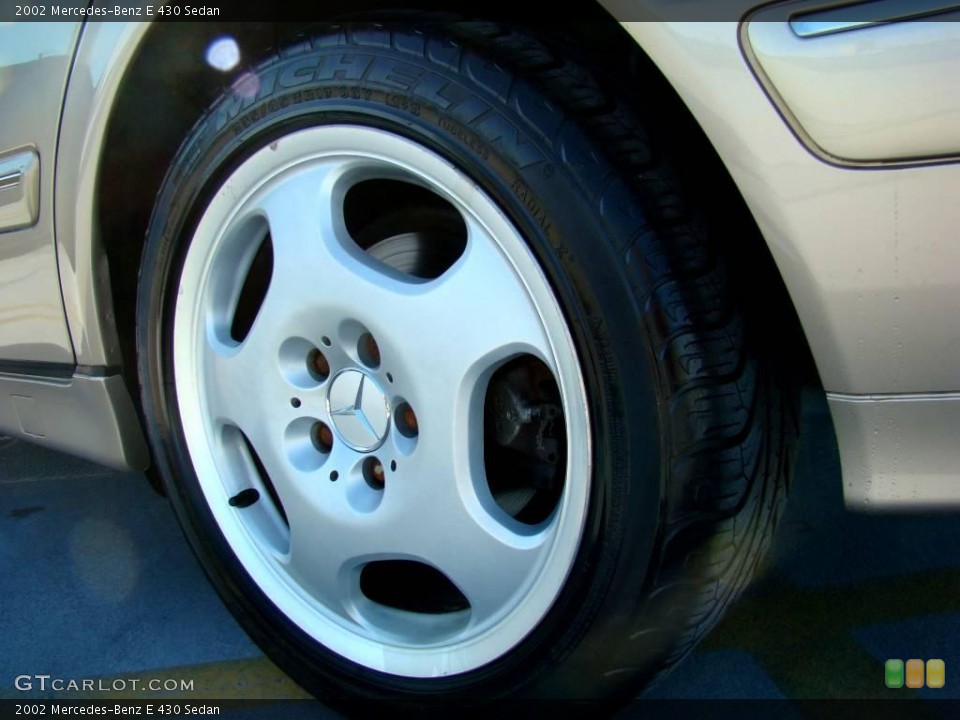 2002 Mercedes-Benz E 430 Sedan Wheel and Tire Photo #44727657