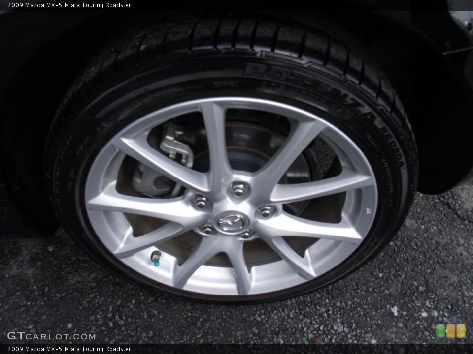 2009 Mazda MX-5 Miata Touring Roadster Wheel and Tire Photo #44730033