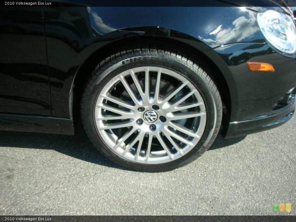 2010 Volkswagen Eos Lux Wheel and Tire Photo #44731116