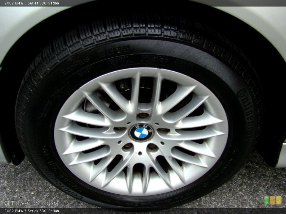 2002 BMW 5 Series 530i Sedan Wheel and Tire Photo #44733545